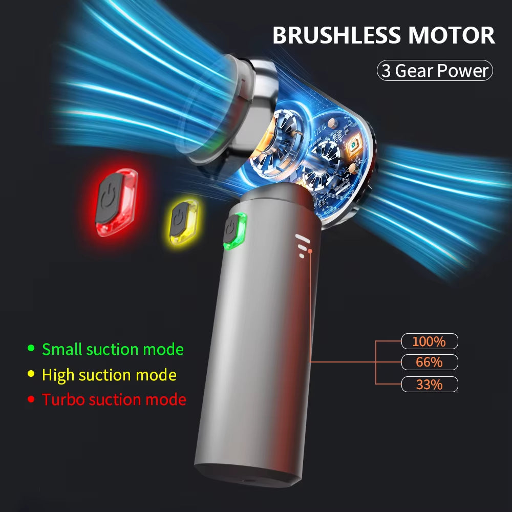 Car Vacuum Cleaner Portable Wireless Strong Suction