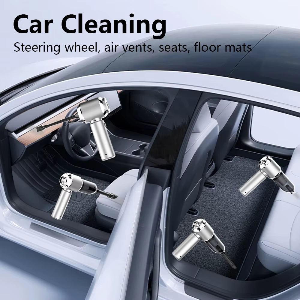 Car Vacuum Cleaner Portable Wireless Strong Suction
